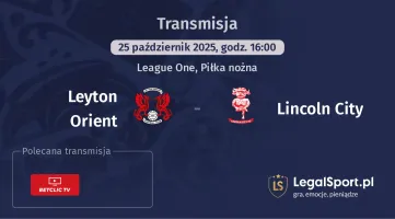 Leyton Orient - Lincoln City gdzie oglądać?