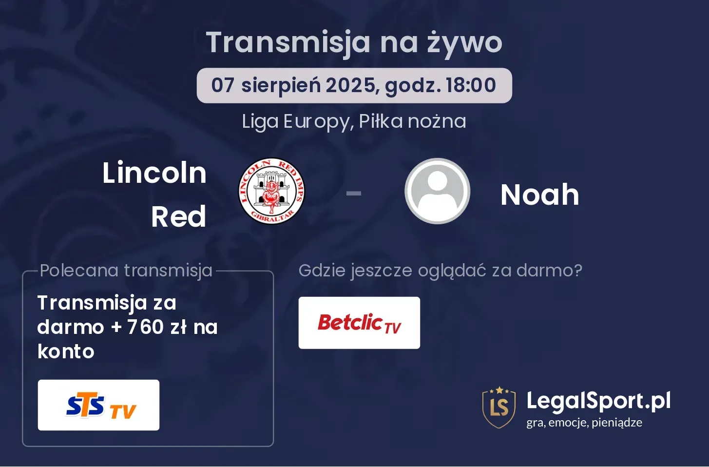 Lincoln Red - Noah gdzie oglądać?
