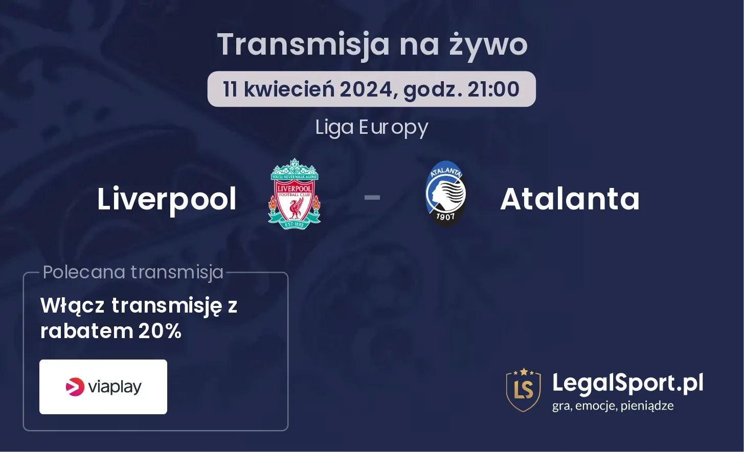 Liverpool - Atalanta transmisja na żywo