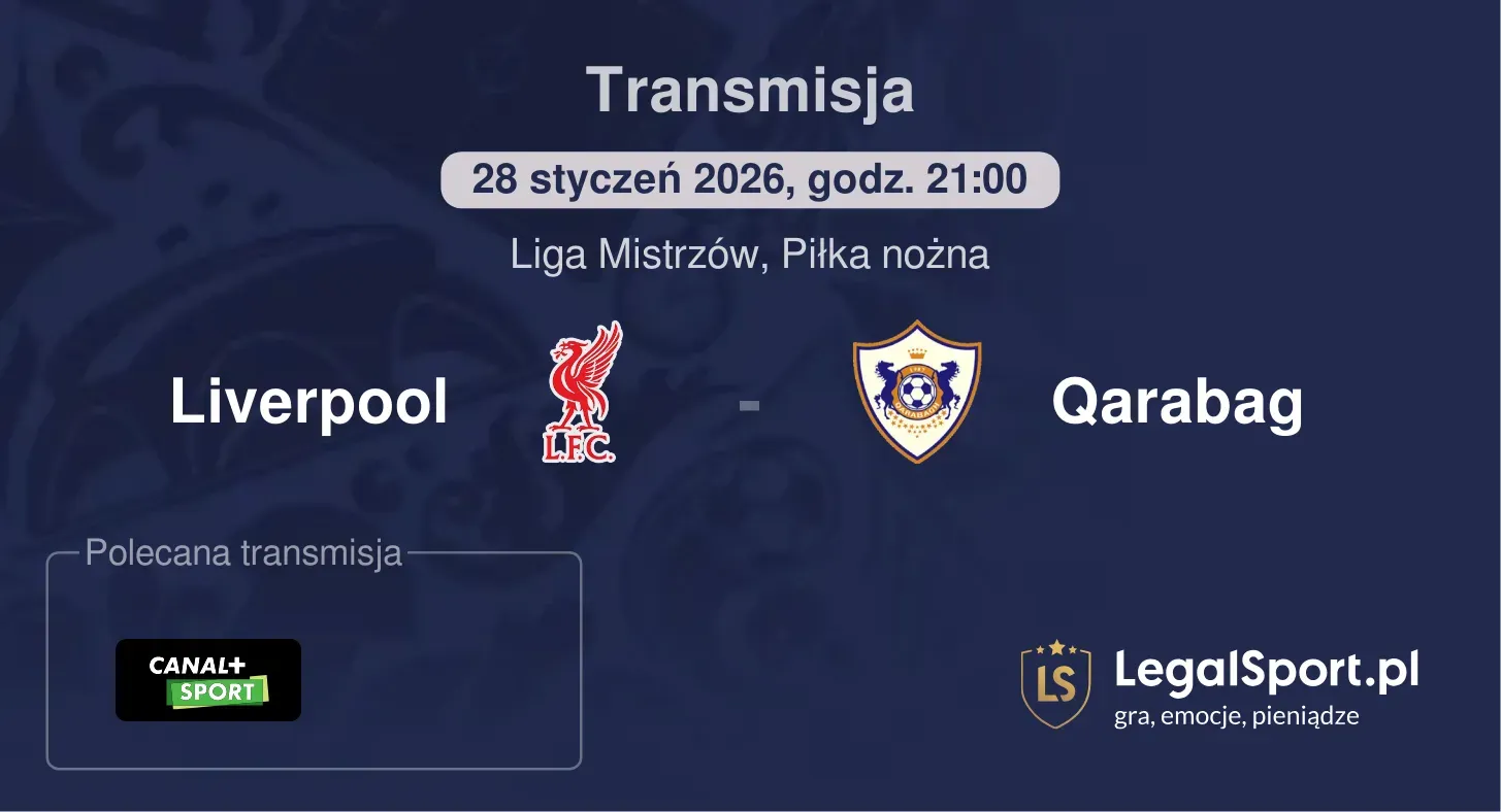 Liverpool - Qarabag Transmisje