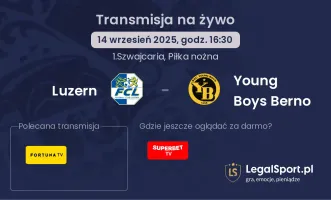 Luzern - Young Boys Berno gdzie oglądać?