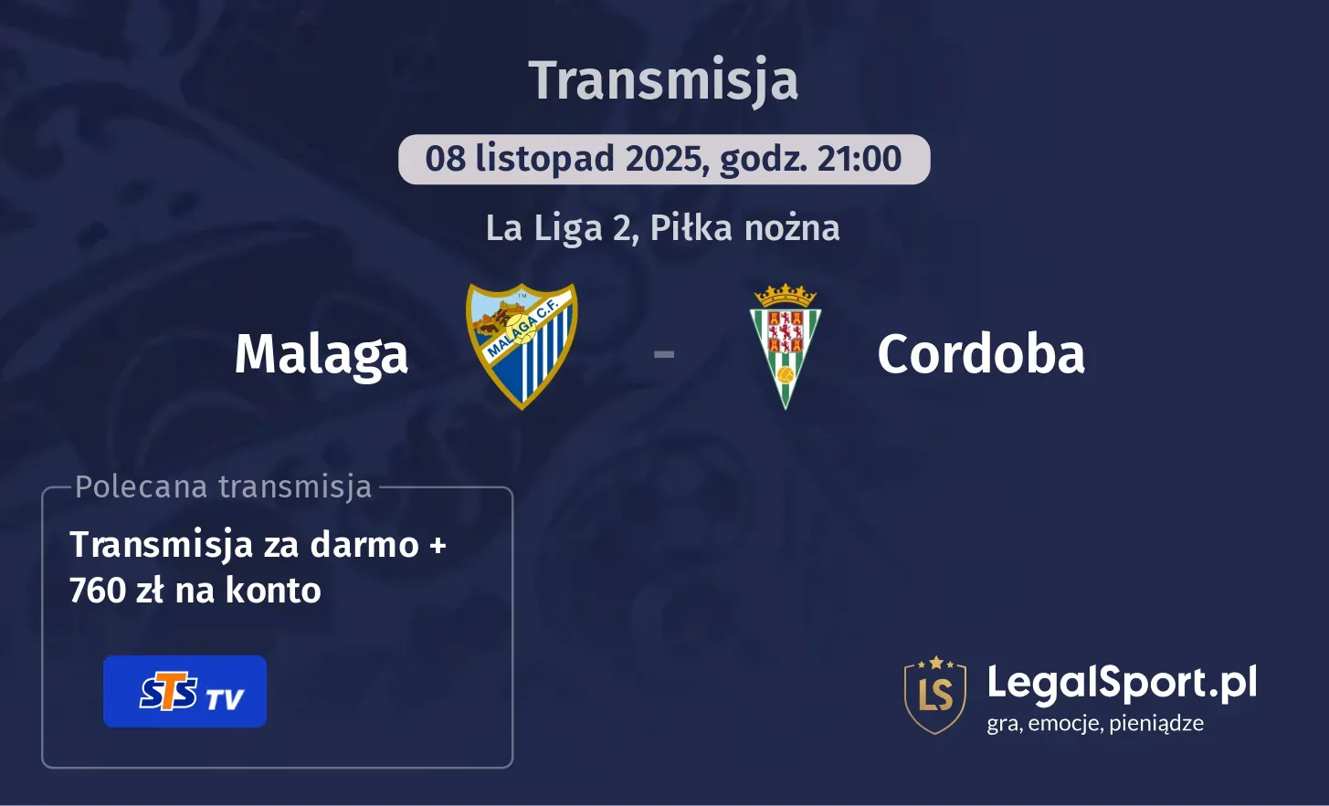 Malaga - Cordoba Transmisje