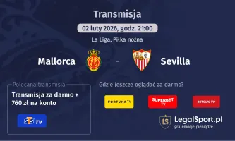 Mallorca - Sevilla gdzie oglądać? (02.02)