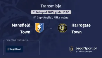 Mansfield Town - Harrogate Town gdzie oglądać?