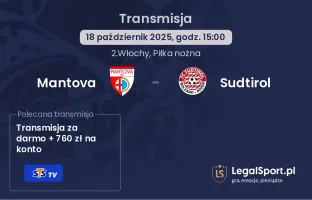 Mantova - Sudtirol gdzie oglądać?