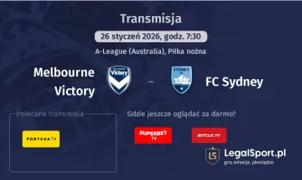 Melbourne Victory - FC Sydney gdzie oglądać? (26.01)