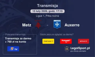 Metz - Auxerre gdzie oglądać? (15.02)