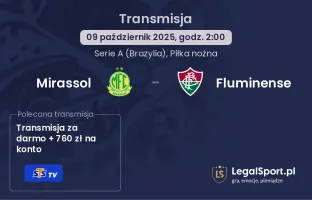 Mirassol - Fluminense gdzie oglądać?