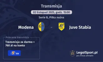 Modena - Juve Stabia gdzie oglądać?