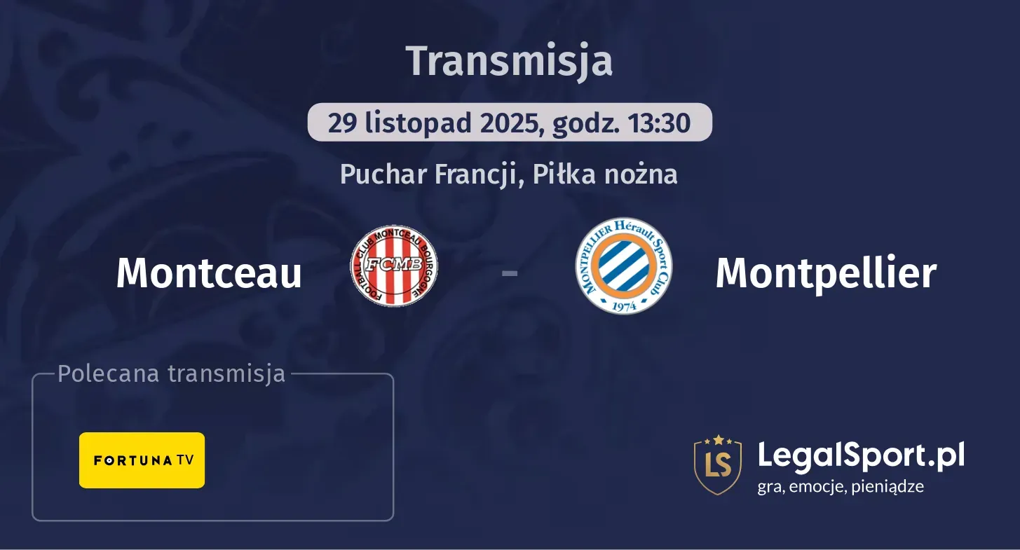 Montceau - Montpellier Transmisje