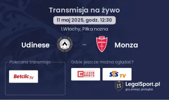 Udinese - Monza gdzie oglądać?