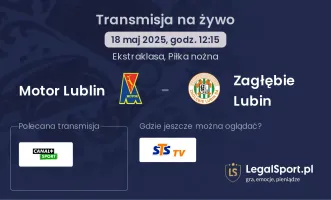Motor Lublin - Zagłębie Lubin gdzie oglądać?