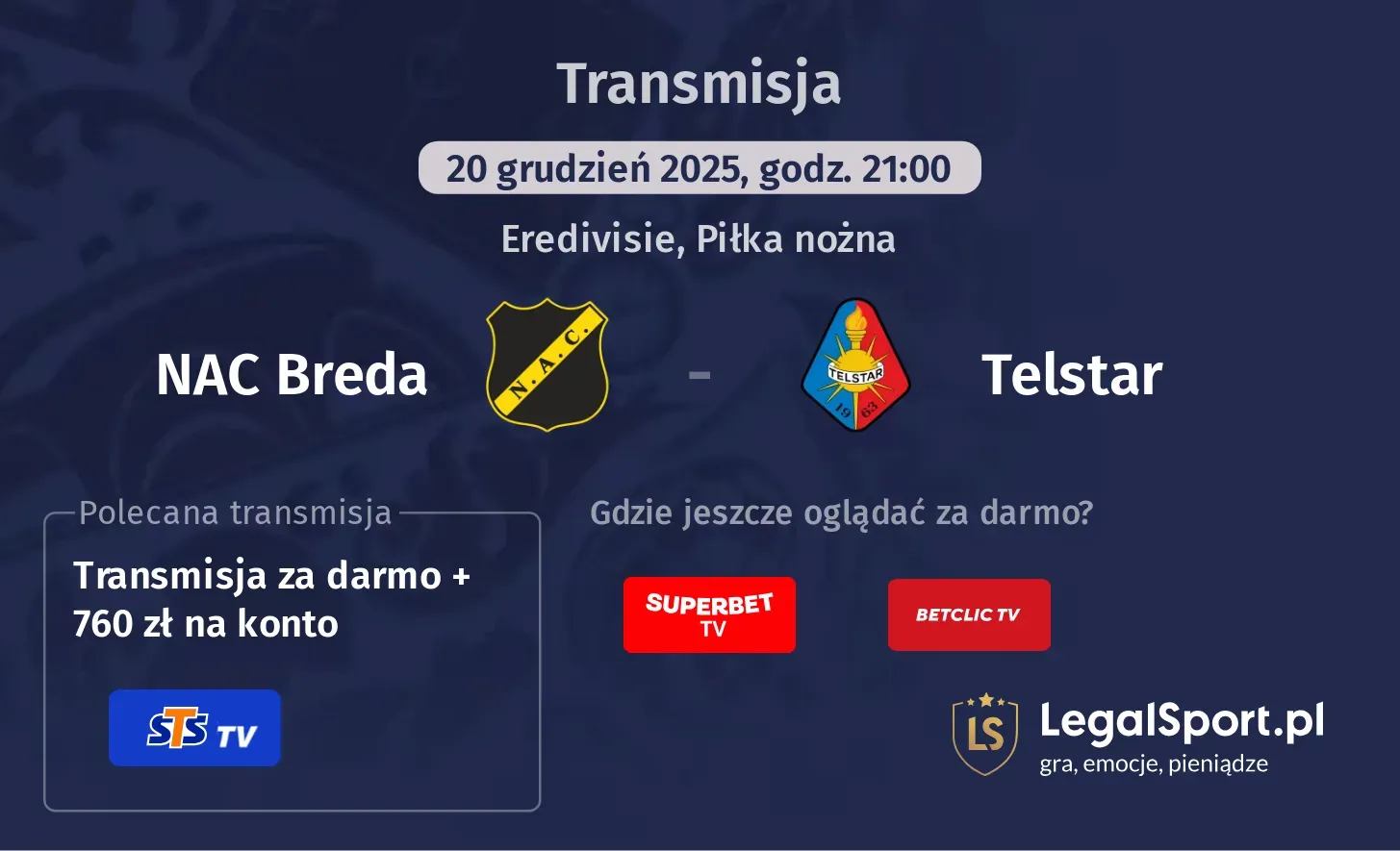 NAC Breda - Telstar Transmisje