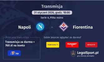 Napoli - Fiorentina gdzie oglądać (31.01.2026)