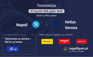 Napoli - Hellas Verona gdzie oglądać (07.01.2026)