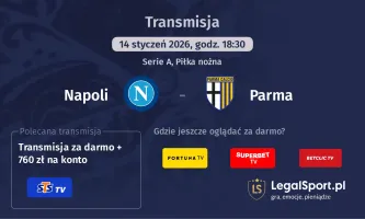 Napoli - Parma gdzie oglądać (14.01.2026)