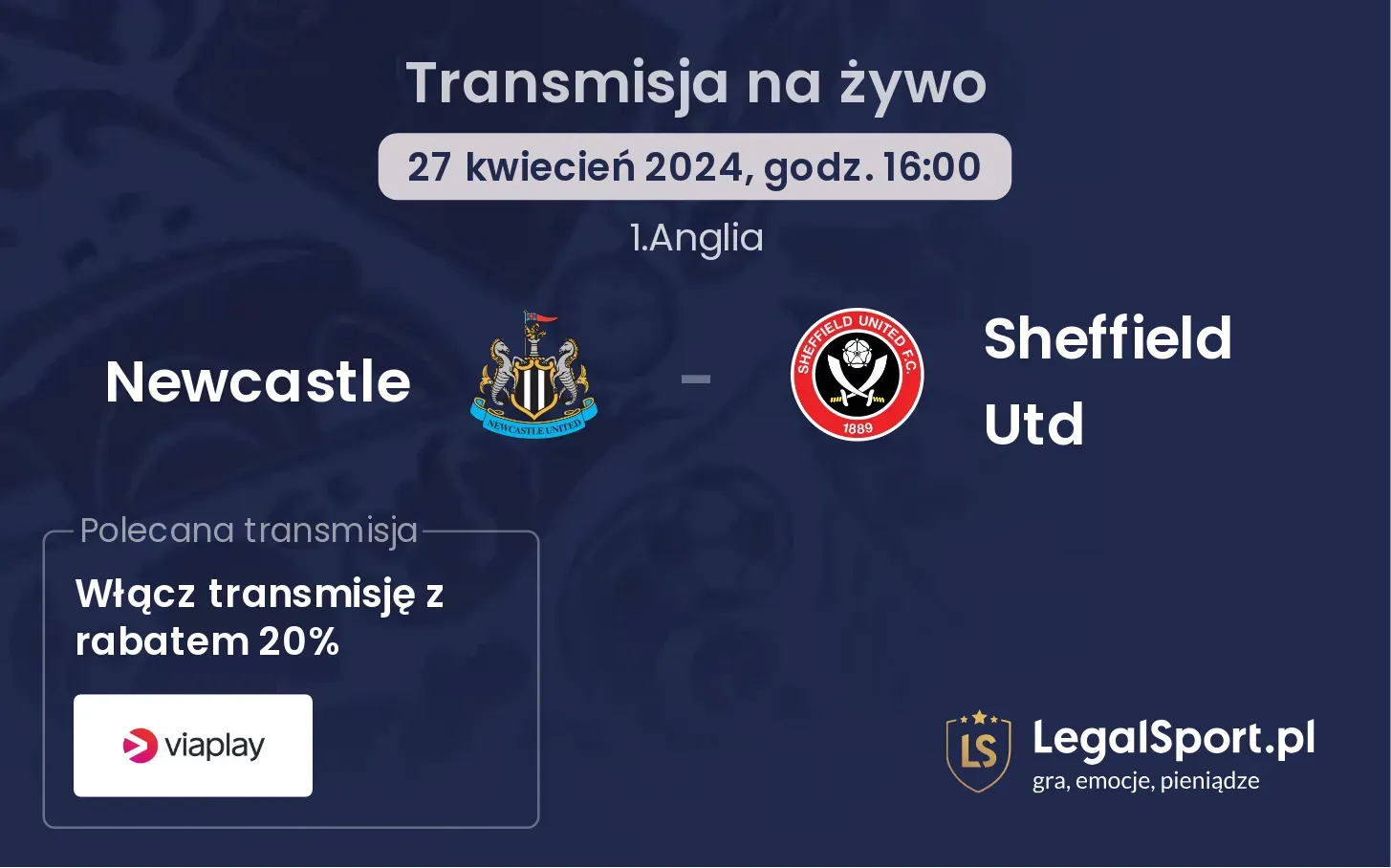Newcastle - Sheffield Utd transmisja na żywo