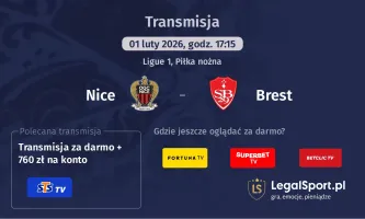 Nice - Brest gdzie oglądać? (01.02)
