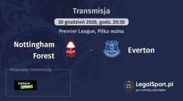 Nottingham Forest - Everton gdzie oglądać (30.12.2025)