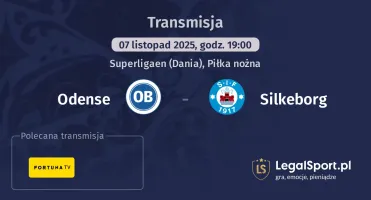 Odense - Silkeborg gdzie oglądać? (07.11)