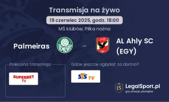 Palmeiras - AL Ahly SC (EGY) gdzie oglądać?