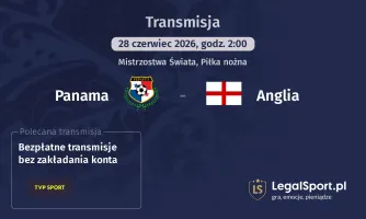 Panama - Anglia gdzie oglądać? (28.06)