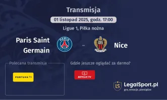 Paris Saint Germain - Nice gdzie oglądać?