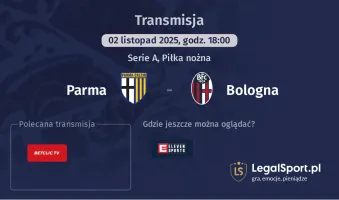 Parma - Bologna gdzie oglądać? (02.11)