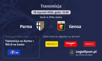 Parma - Genoa gdzie oglądać (18.01.2026)