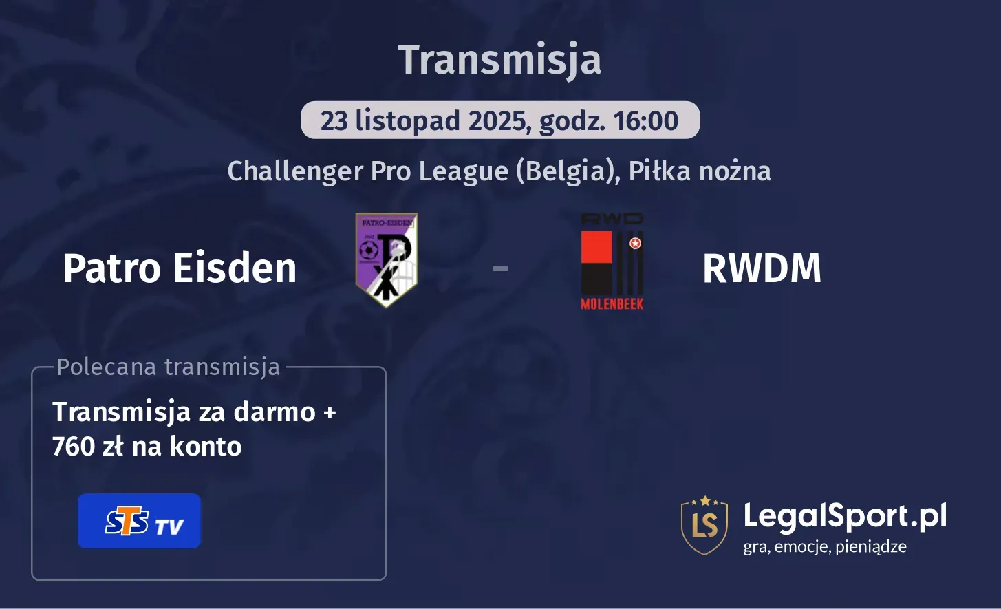 Patro Eisden - RWDM Transmisje