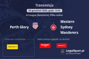 Perth Glory - Western Sydney Wanderers gdzie oglądać? (05.12)