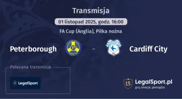 Peterborough - Cardiff City gdzie oglądać?