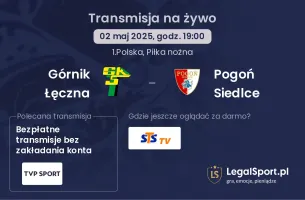Górnik Łęczna - Pogoń Siedlce gdzie oglądać?