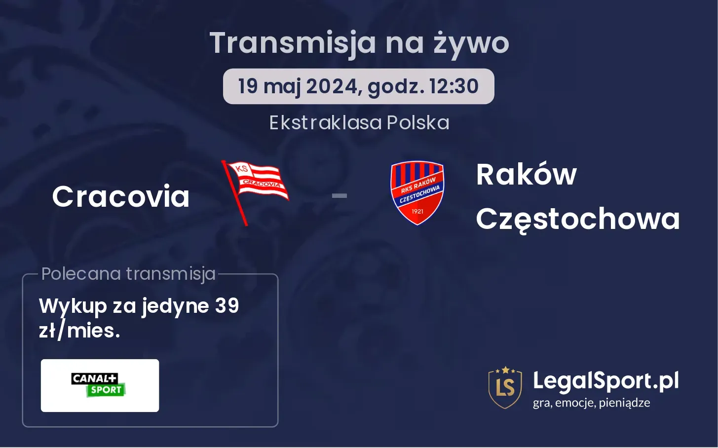 Cracovia - Raków