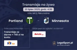 Portland - Minnesota gdzie oglądać?