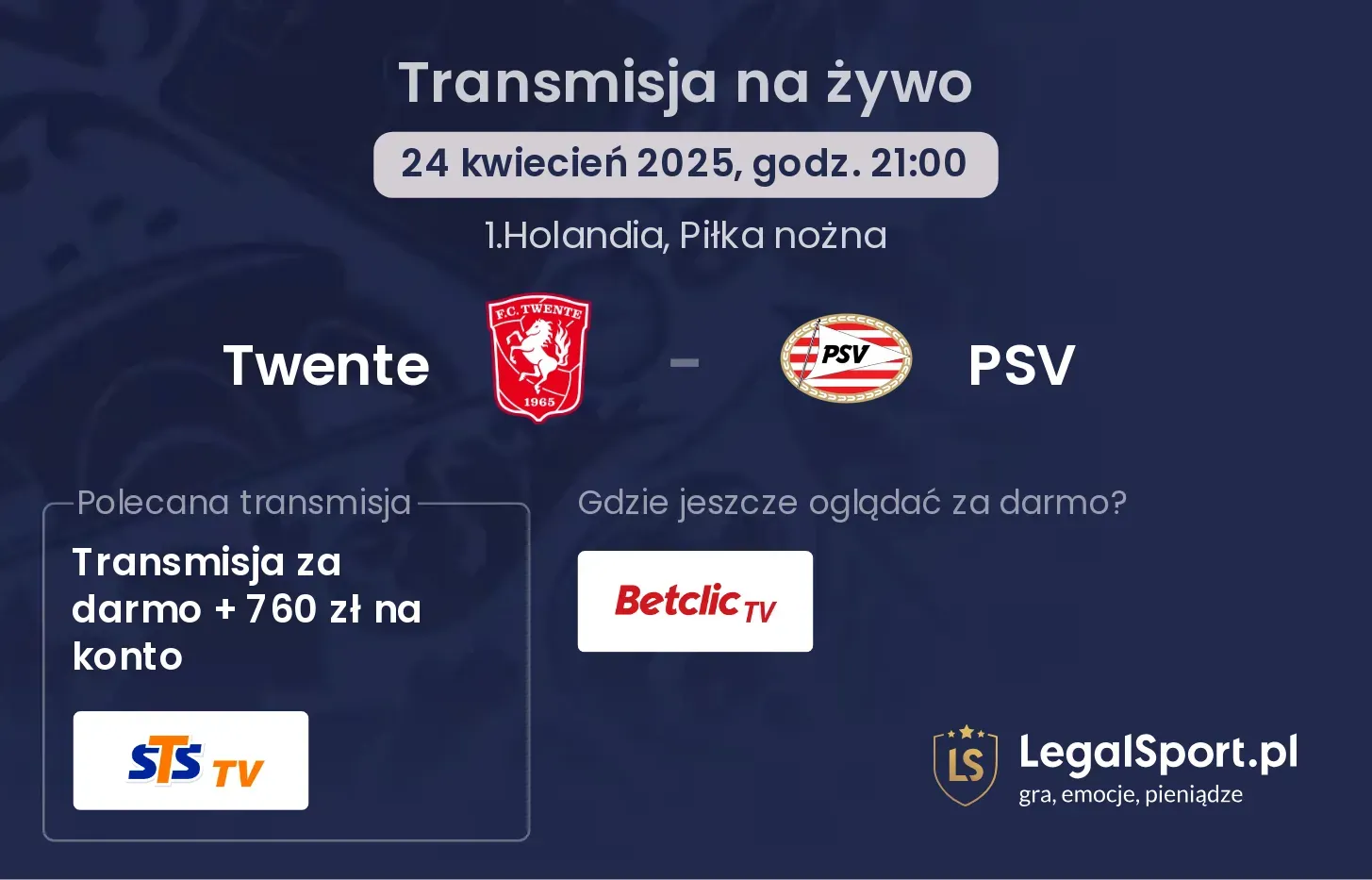 Twente - PSV gdzie oglądać?