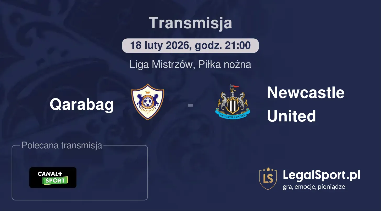 Qarabag - Newcastle United Transmisje