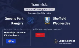 Queens Park Rangers - Sheffield Wednesday gdzie oglądać? (04.01)