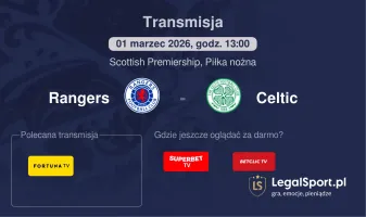 Rangers - Celtic gdzie oglądać? (01.03)