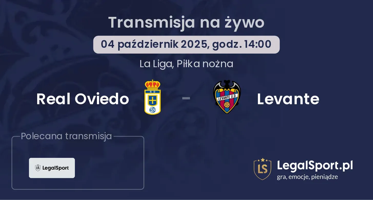 Real Oviedo - Levante gdzie oglądać?