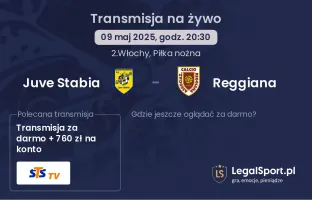 Juve Stabia - Reggiana gdzie oglądać?