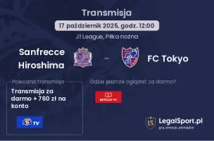 Sanfrecce Hiroshima - FC Tokyo gdzie oglądać?