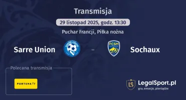 Sarre Union - Sochaux gdzie oglądać? (29.11)