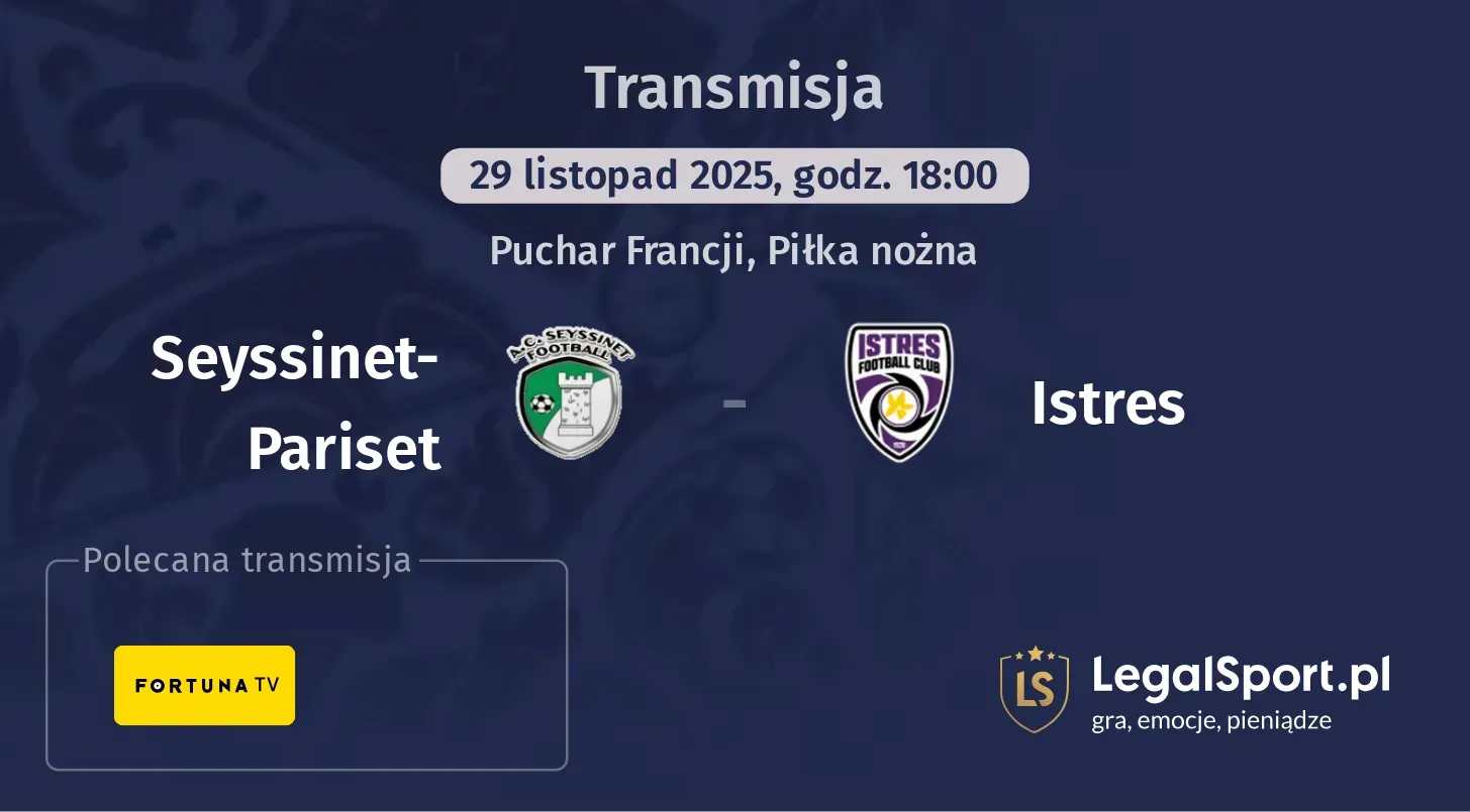 Seyssinet-Pariset - Istres Transmisje