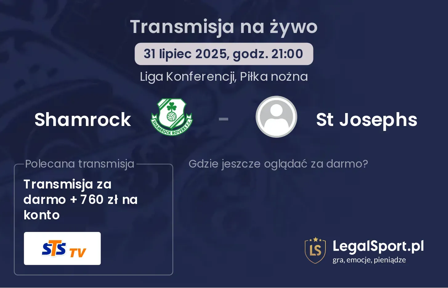 Shamrock - St Josephs gdzie oglądać?