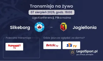 Silkeborg - Jagiellonia gdzie oglądać?