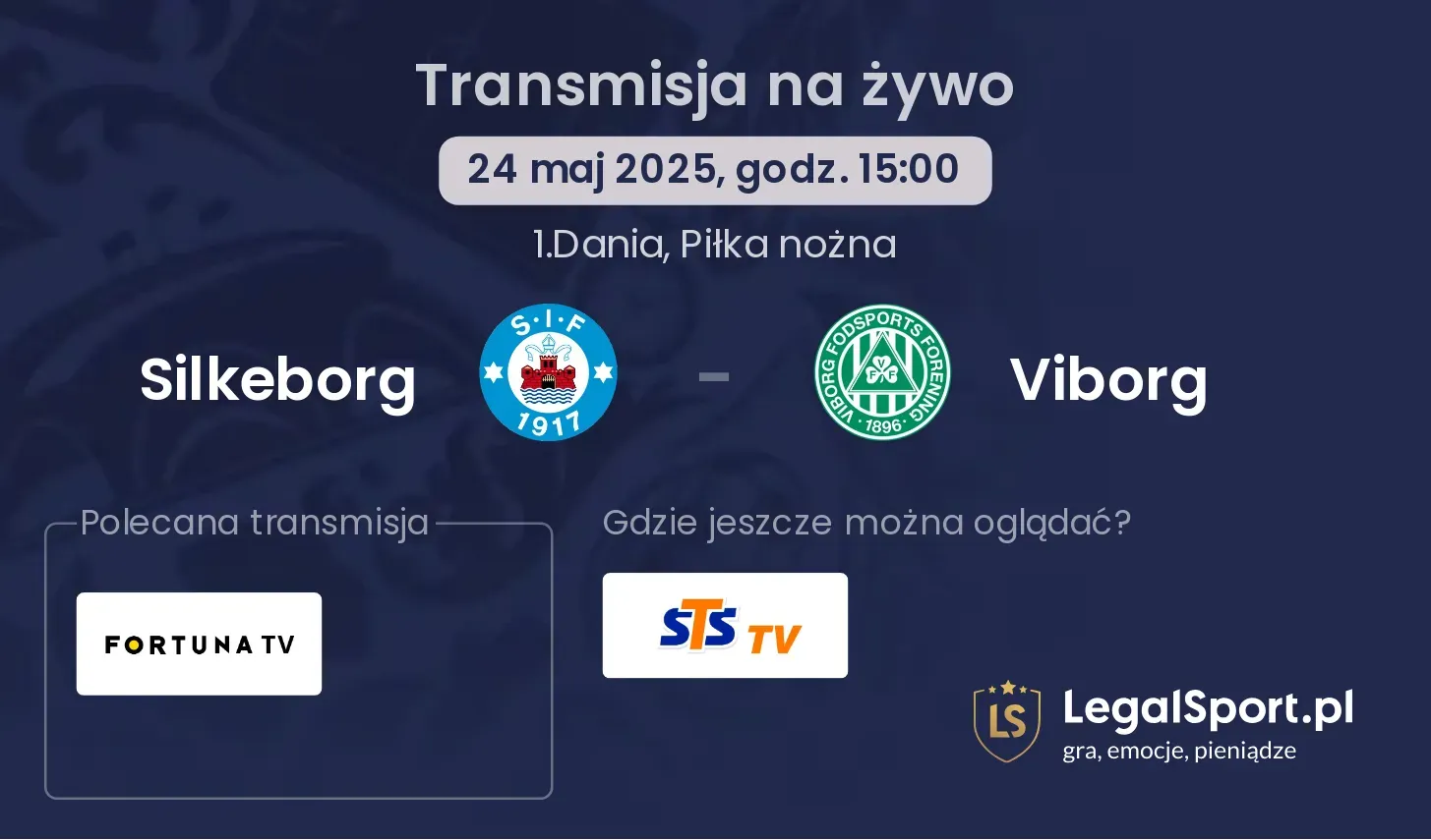 Silkeborg - Viborg gdzie oglądać?