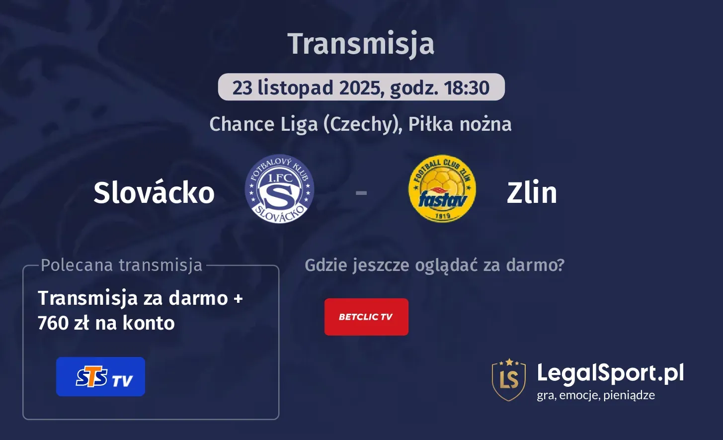 Slovácko - Zlin Transmisje