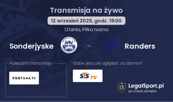 Sonderjyske - Randers gdzie oglądać?