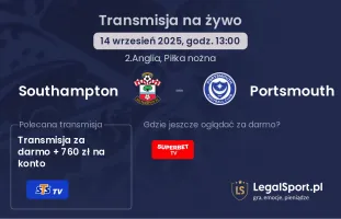 Southampton - Portsmouth gdzie oglądać?